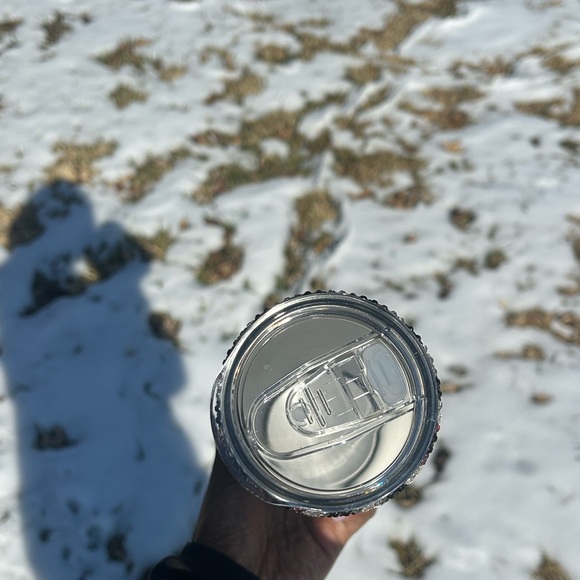 Custom made Royal Blue and Silver Rhinestone Tumbler - Picture 5 of 5